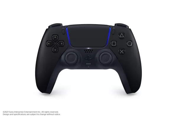 သန်းခေါင်ယံအနက်ရောင် dualsense controller