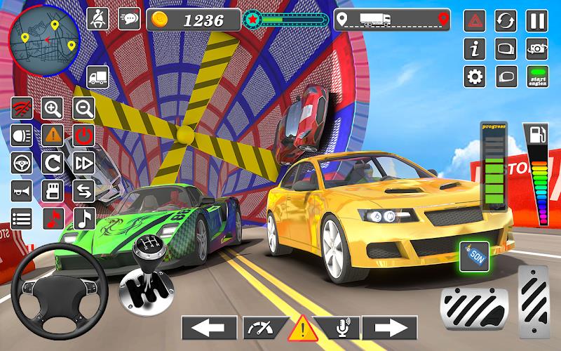 GT Car Stunt: Racing Game स्क्रीनशॉट 3