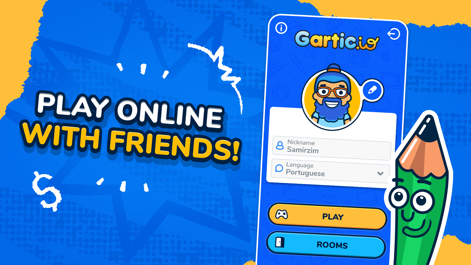 Gartic.io - Draw, Guess, WIN स्क्रीनशॉट 0