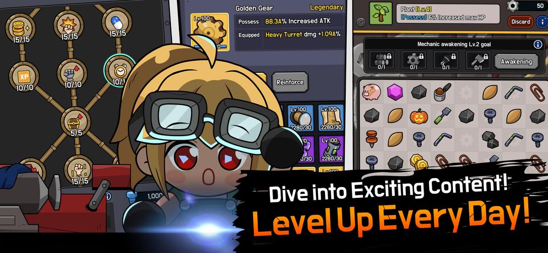 Mechanic Legends : Idle RPG Capture d'écran 3