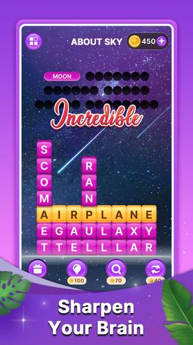 Word Search Block Puzzle Game স্ক্রিনশট 2