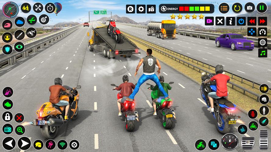 Indian Bike Gangster Simulator ဖန်သားပြင်ဓာတ်ပုံ 2