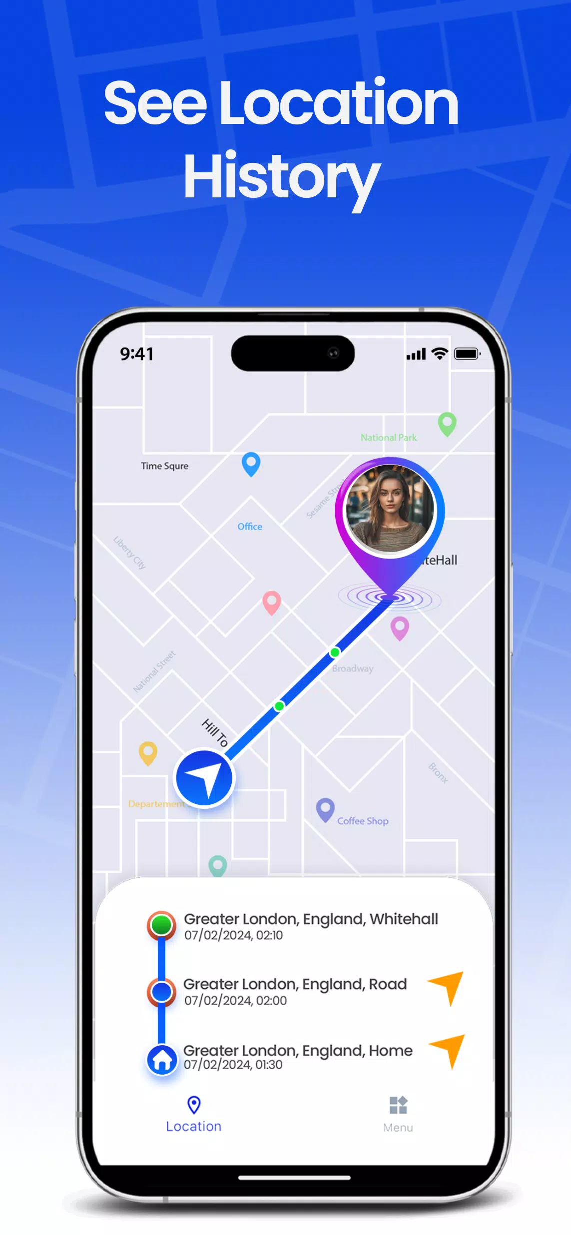 Phone Tracker GPS GeoPoint360 Captura de pantalla 1