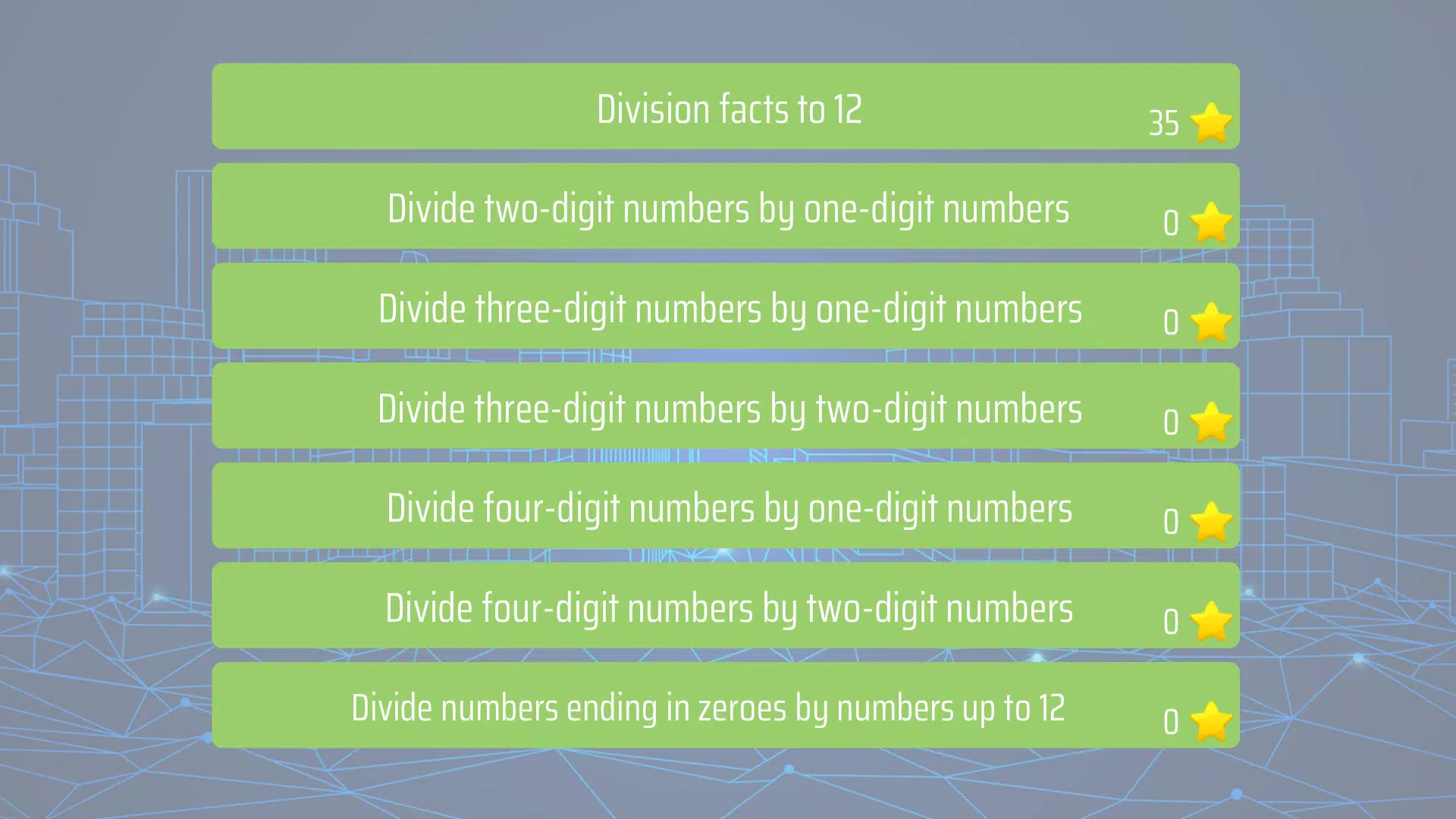 Division 4th grade Math skills应用截图第0张