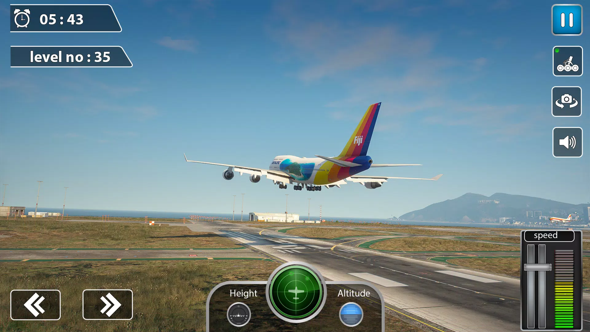 Airplane Flight 3d Simulator স্ক্রিনশট 1