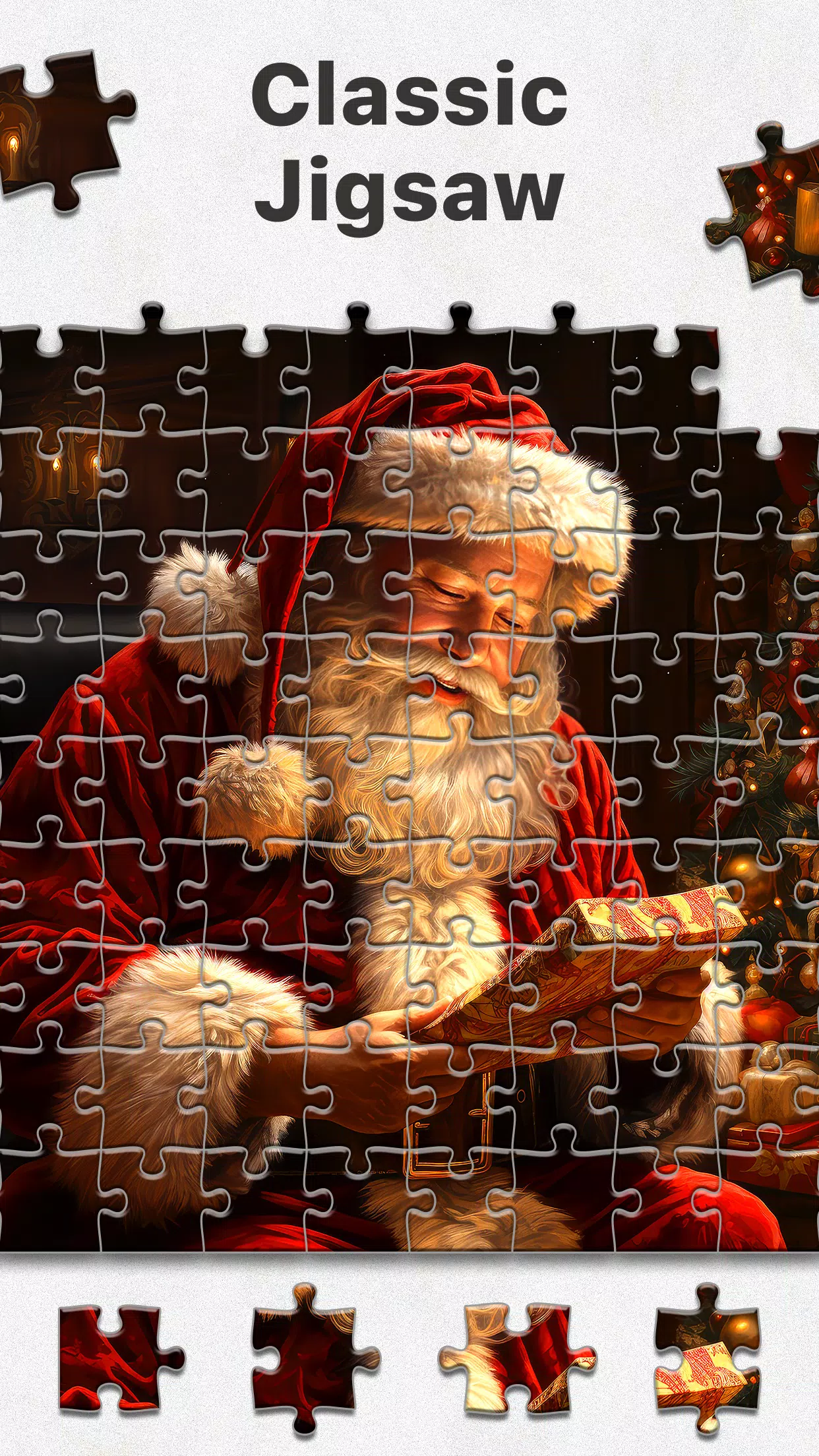 Christmas Jigsaw - Puzzle Game Captura de pantalla 0