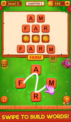 Word Connect 2024 - Word Farm Capture d'écran 0