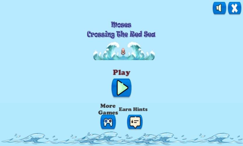 Moses crossing the red sea スクリーンショット 1