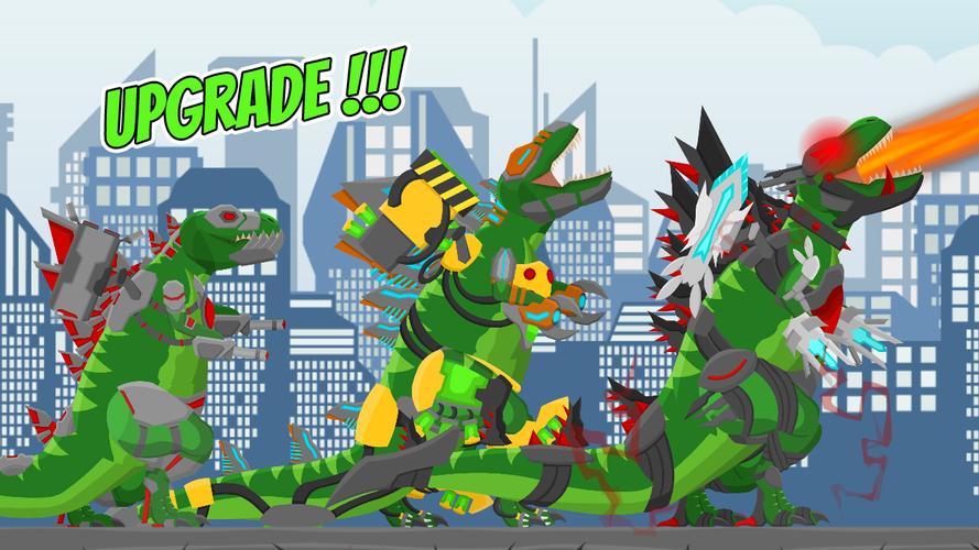 Cyborg Titan Rex: City Rampage Ảnh chụp màn hình 2