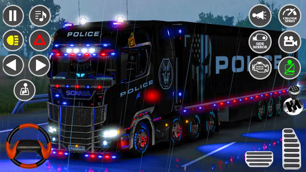 Real Truck Parking Truck Drive Tangkapan skrin 3