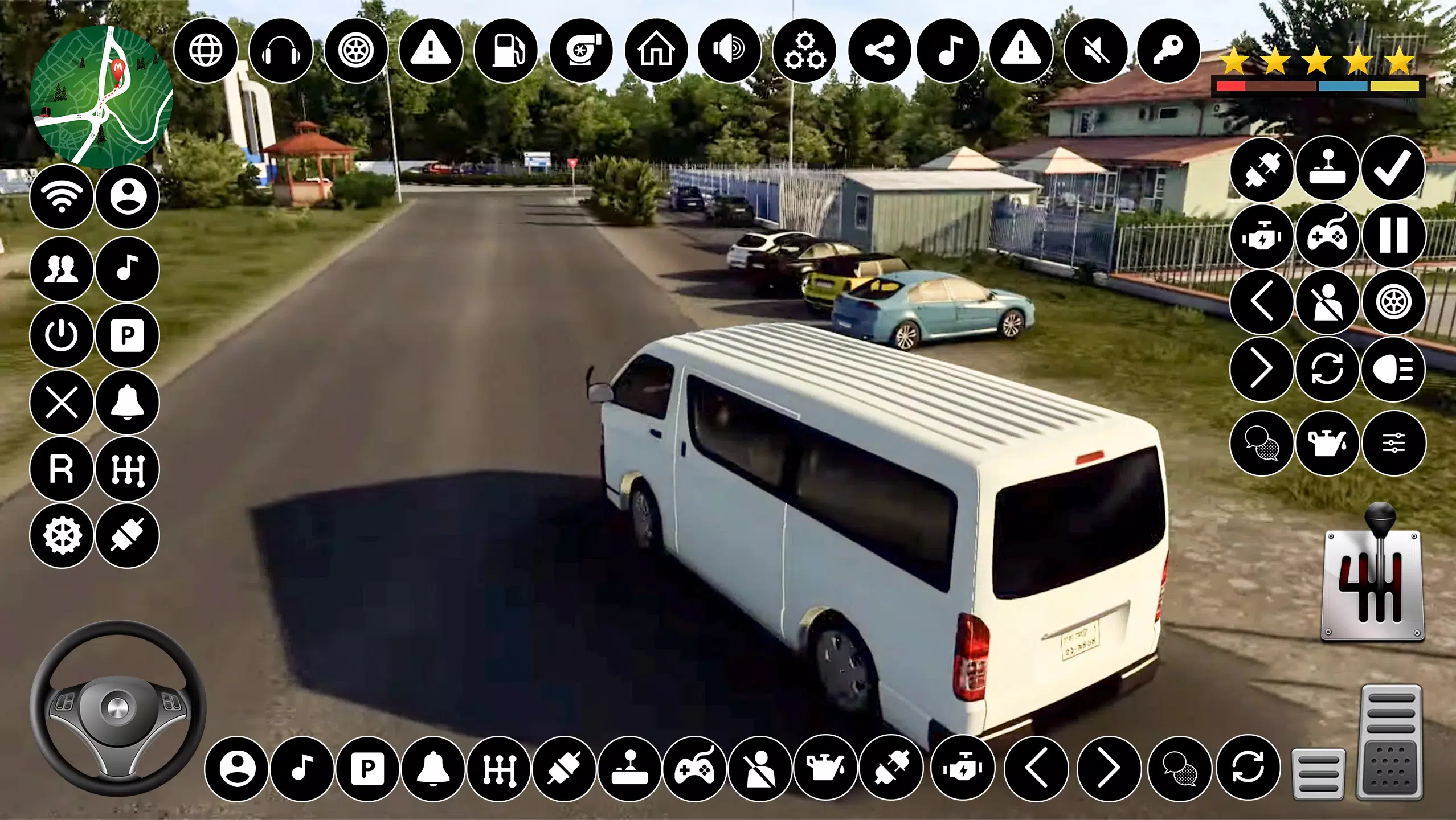 Car Games Dubai Van Simulator ဖန်သားပြင်ဓာတ်ပုံ 1
