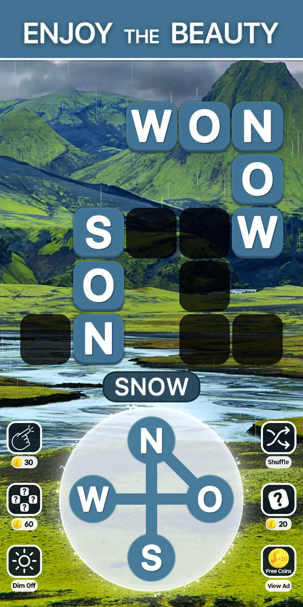 Word Swipe World Tour Connect Schermafbeelding 3