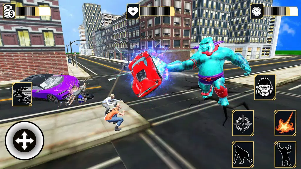 Monster Hero City Battle Zrzut ekranu 2