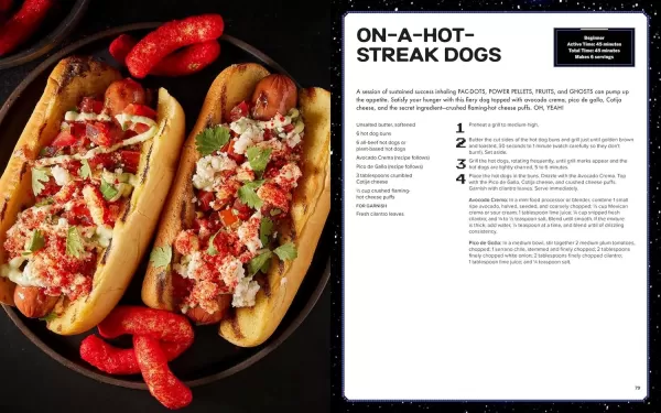 Pac-Man cookbook dessert recipe