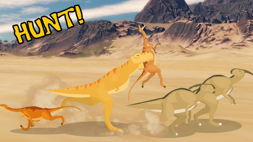 T-Rex Fights Raptors应用截图第2张