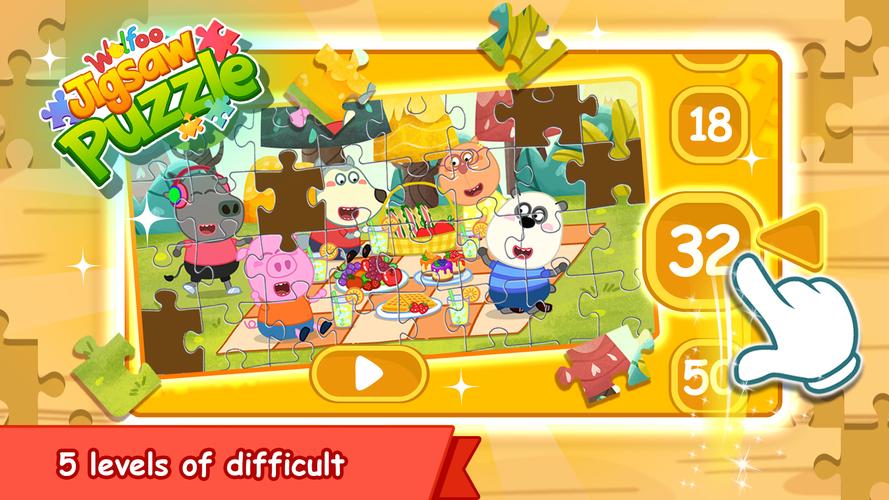 Wolfoo Jigsaw Puzzle應用截圖第3張