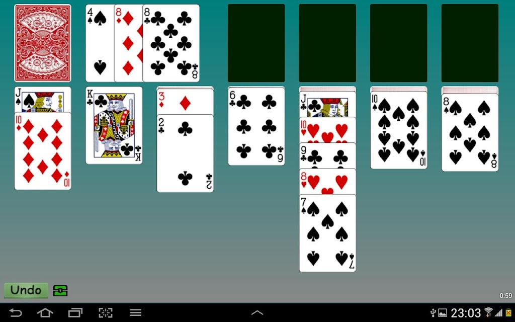 Klondike Solitaire Cards Captura de pantalla 2