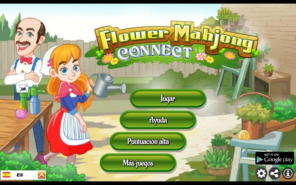 Flower Mahjong Flores Ảnh chụp màn hình 0