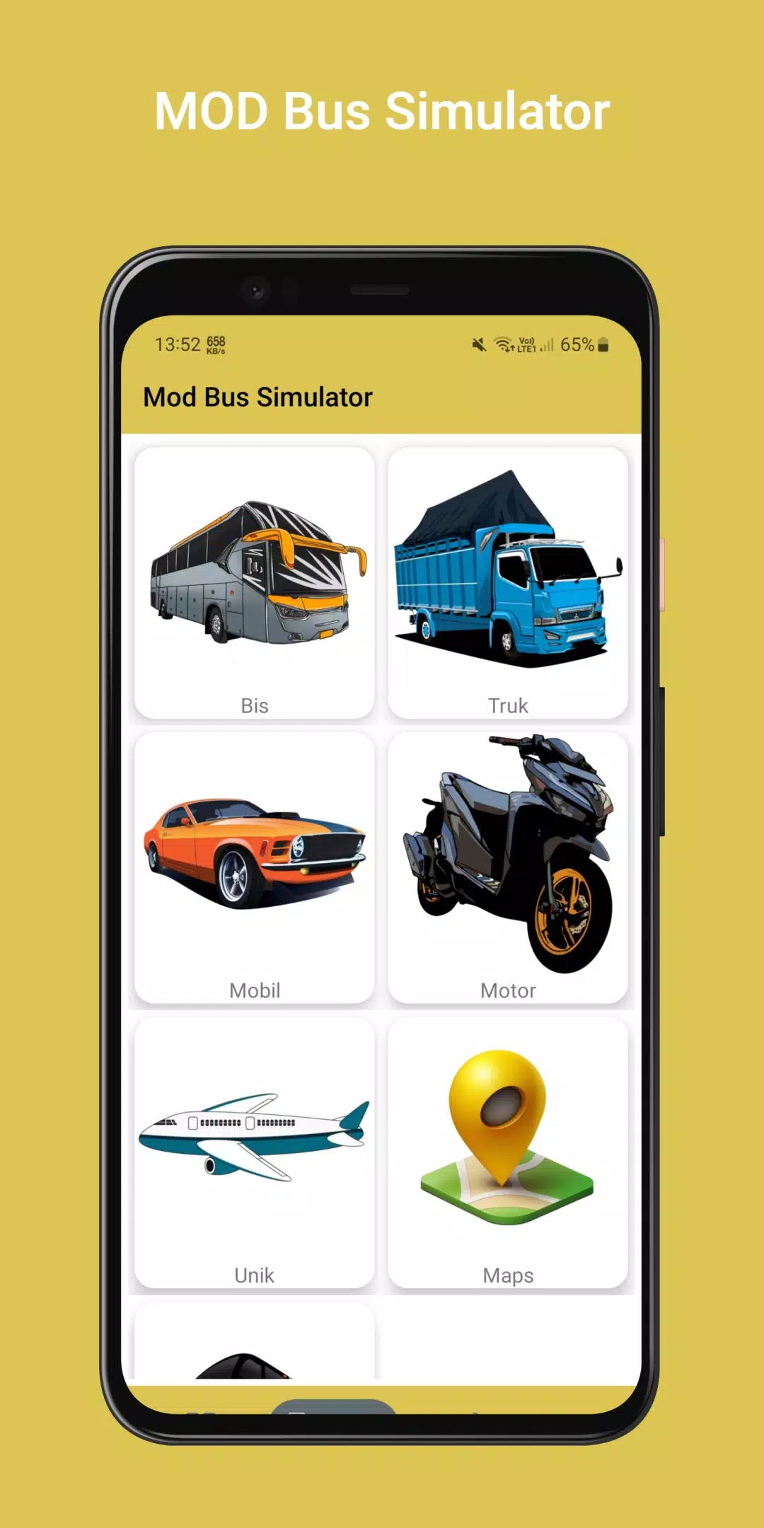 MOD Bus Simulator Indonesia Ảnh chụp màn hình 0