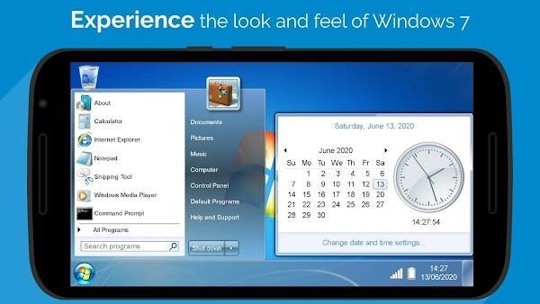 Win7 Simu Tangkapan skrin 1