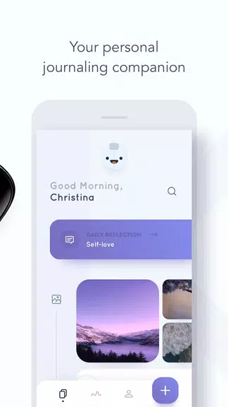 Reflectly: Mood Tracker Diary ဖန်သားပြင်ဓာတ်ပုံ 2