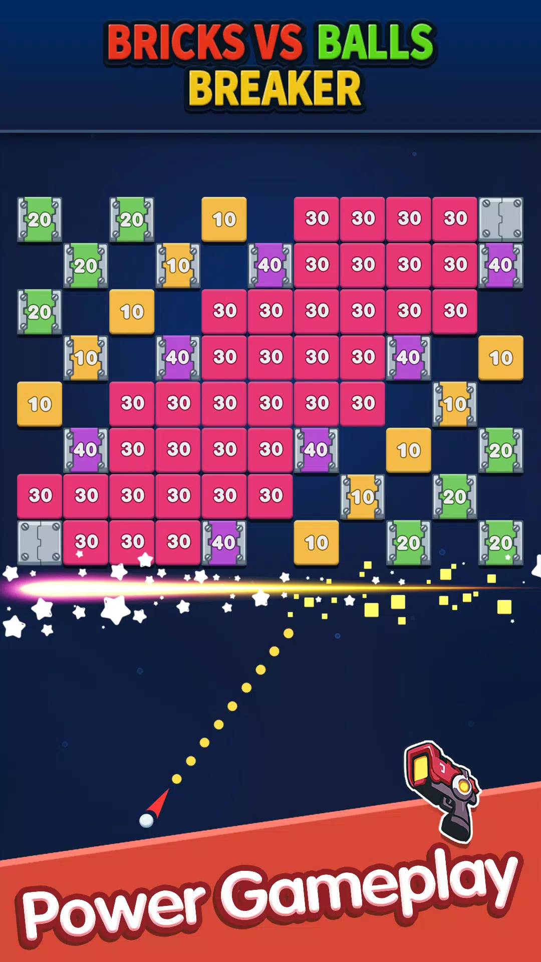 Bricks vs Balls Breaker Screenshot 1