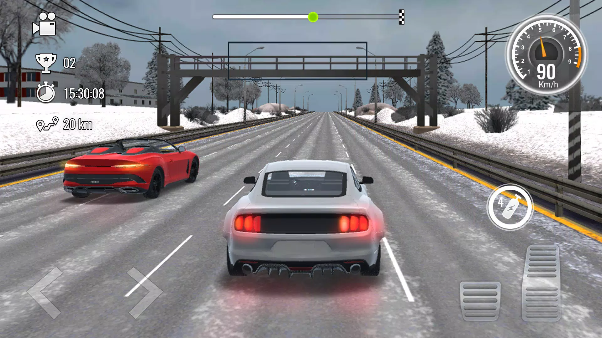 Traffic Car Driving Game Ekran Görüntüsü 2