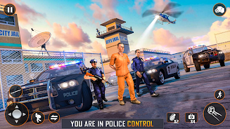 Jail Prison Police Car Chase スクリーンショット 1