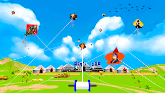 Osman Gazi kite flying 3d game Captura de pantalla 2