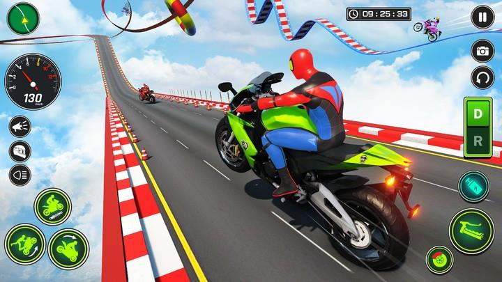 Superhero Bike Stunt Games GT स्क्रीनशॉट 3