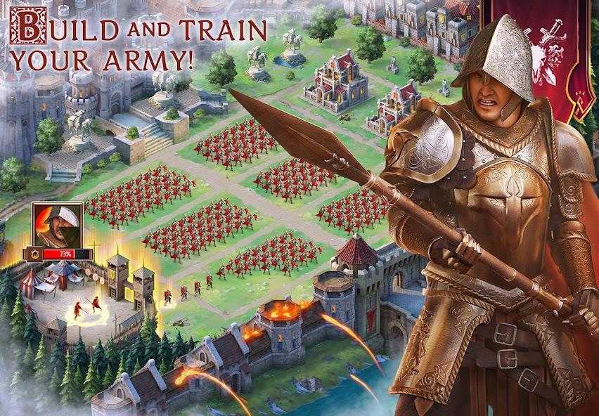 Throne: Kingdom at War Mod Tangkapan skrin 1