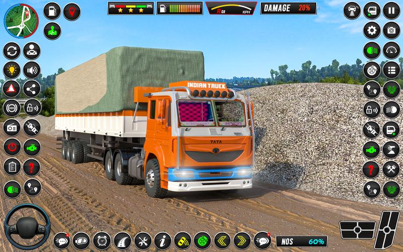 Indian Truck Game 3d Truck sim 스크린샷 1