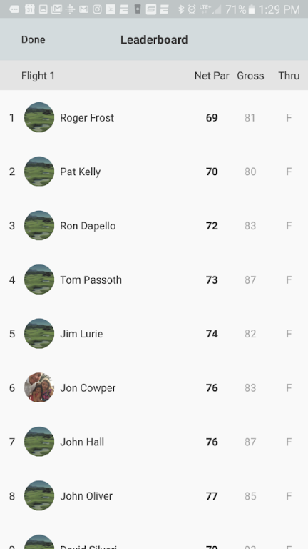 EZ Golf League应用截图第1张