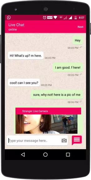 Anonymous chat - Anon Chat स्क्रीनशॉट 2