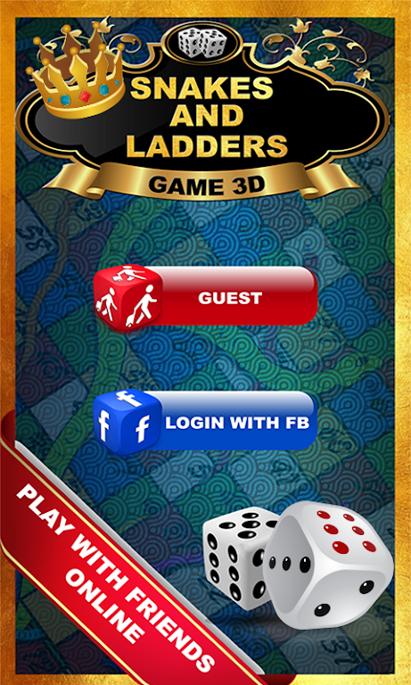 Snakes And Ladders Star:2019 New Dice Game Screenshot 0