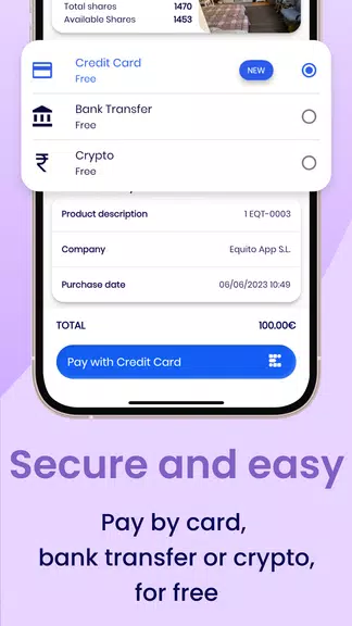 Equito App ဖန်သားပြင်ဓာတ်ပုံ 2