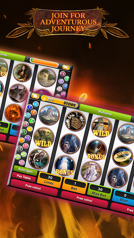 Lord of the Slots Casino Ring Screenshot 1