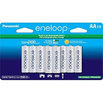 Les batteries Panasonic Eneloop atteignent un prix bas record