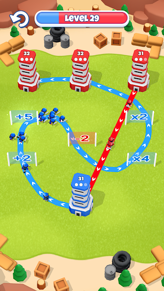 타워 워 (Tower War) 스크린샷 0