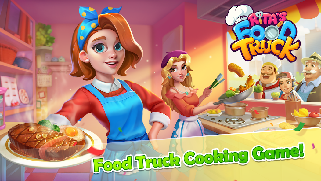 Rita’s Food Truck:Cooking Game Mod應用截圖第0張