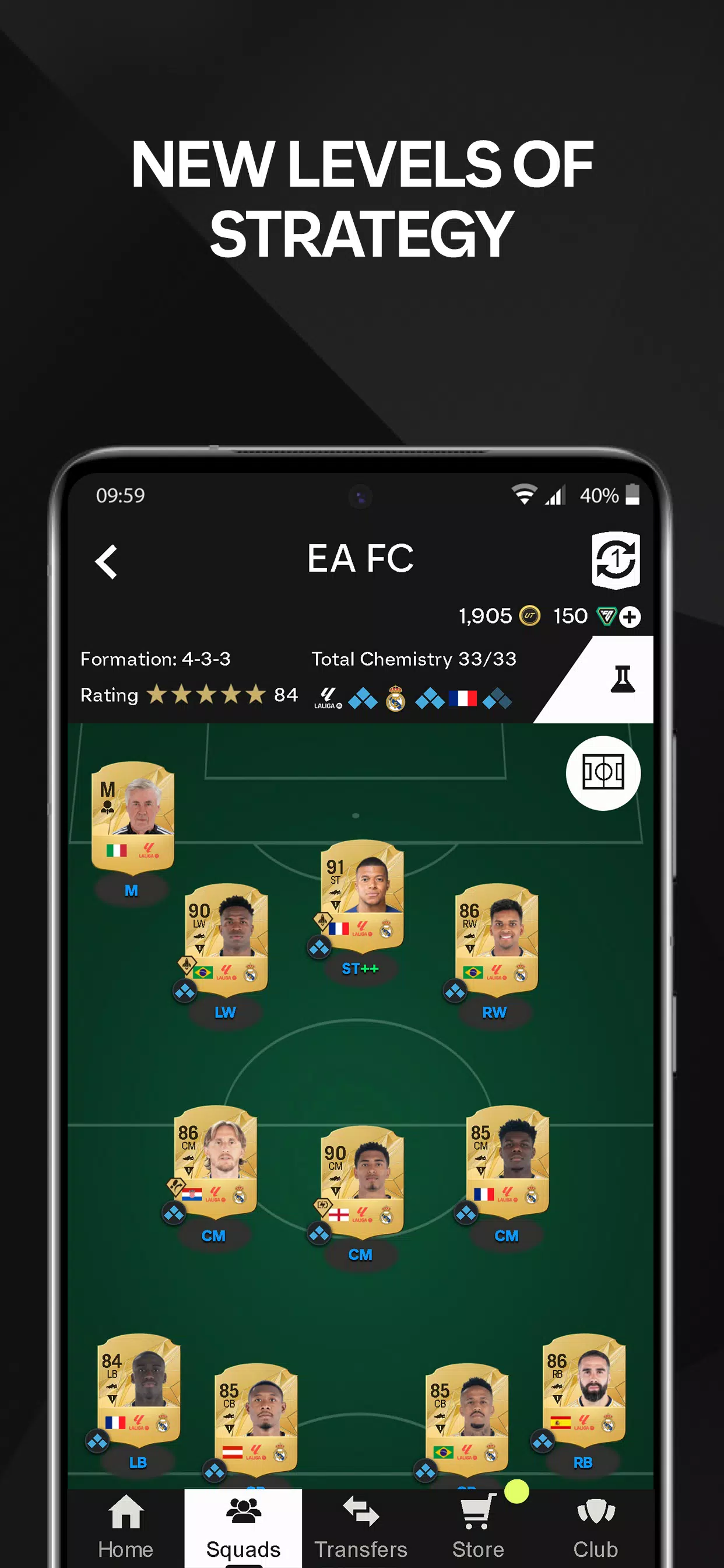 Schermata EA SPORTS FC™ 25 Companion 2