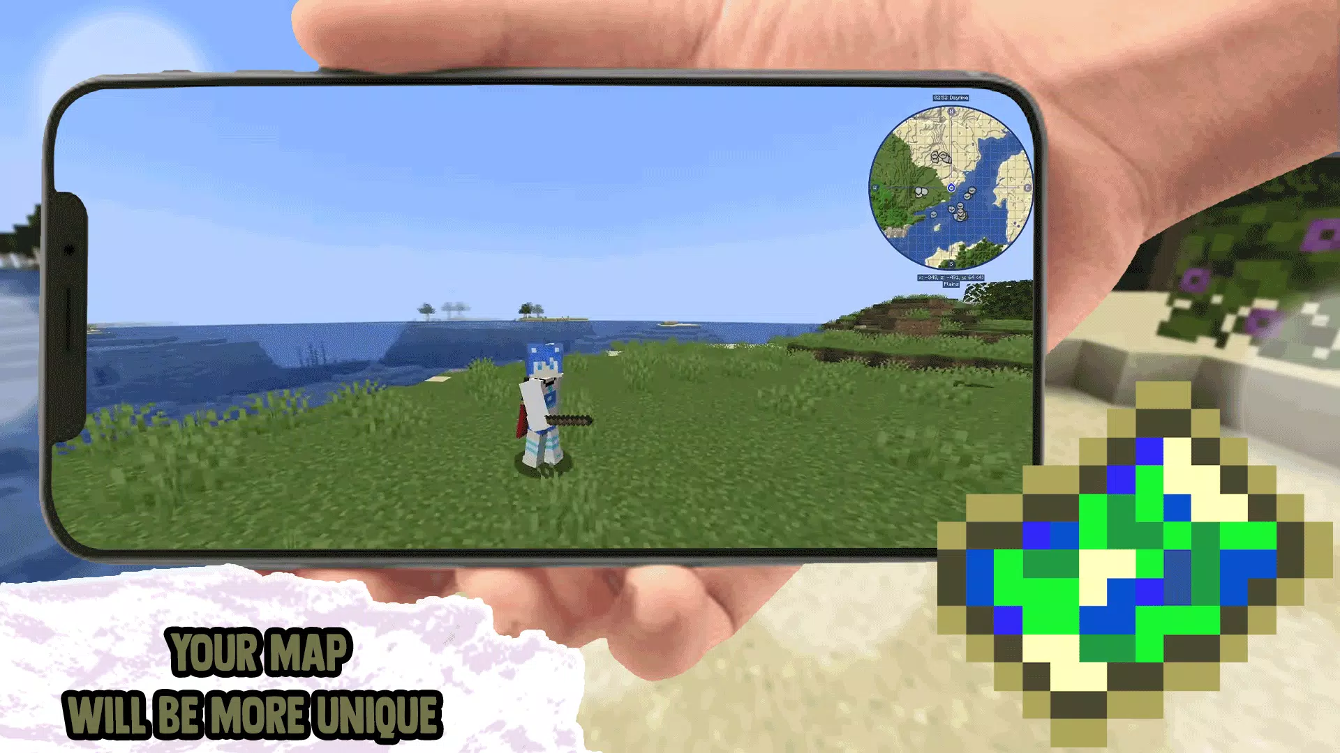 Minimap Mod Addons for MCPE ภาพหน้าจอ 2
