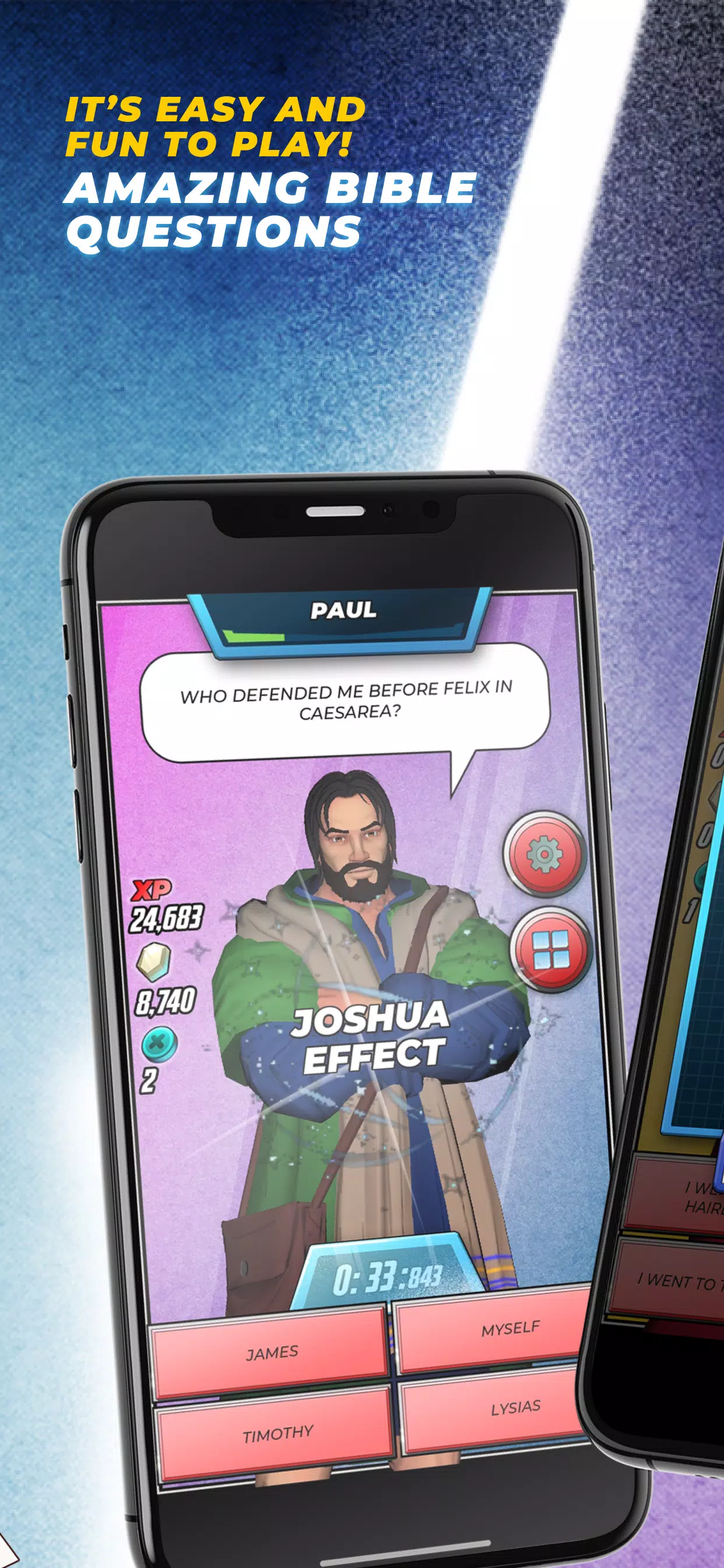 Bible Trivia Game: Heroes應用截圖第2張