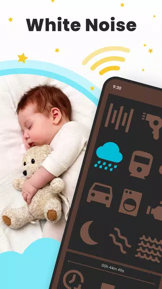 White Noise: Baby Sleep Sounds Capture d'écran 2