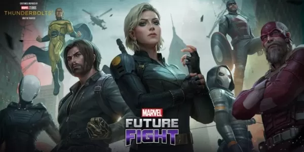 „Marvel Future Fight Fight przedstawia wartownika z Thunderbolts”