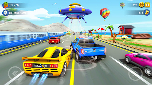 Mini Car Racing Game Offline ဖန်သားပြင်ဓာတ်ပုံ 0