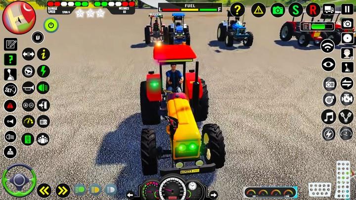 Real Farm Indian Tractor Game Schermafbeelding 3