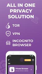 Private Onion Browser + VPN應用截圖第0張