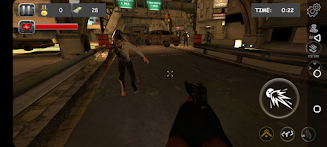 Schermata Zombie Games With Shooting 0