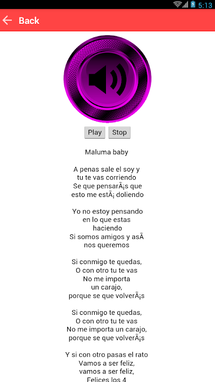 Felices Los 4 Maluma Musica Lyrics Tangkapan skrin 1